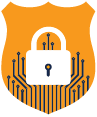 Cybersecurity webinar icon